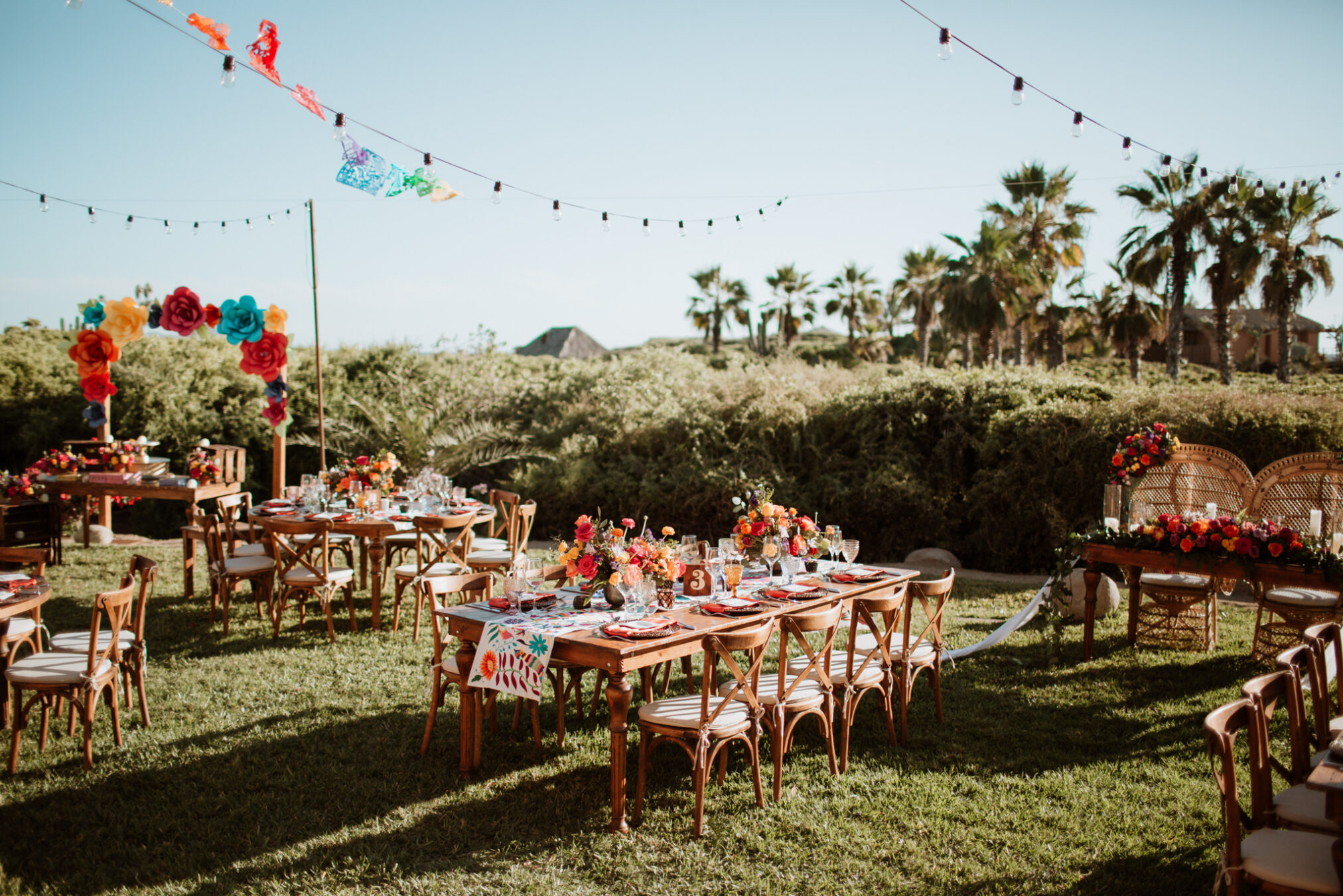 Boho Mexican style Wedding