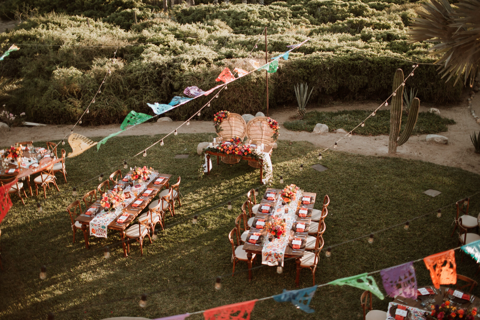 Boho Mexican Style Wedding