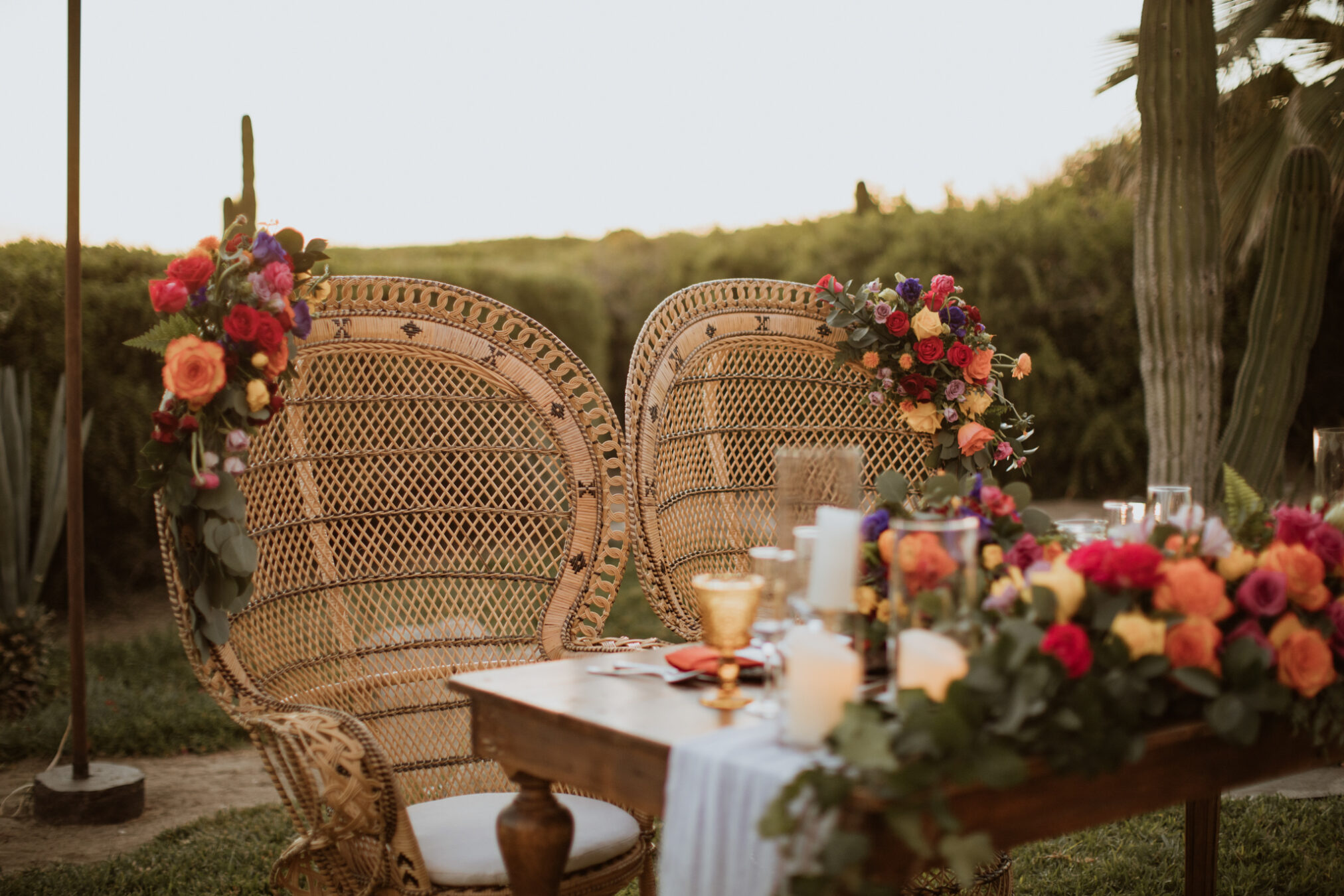 Boho Mexican Style Wedding