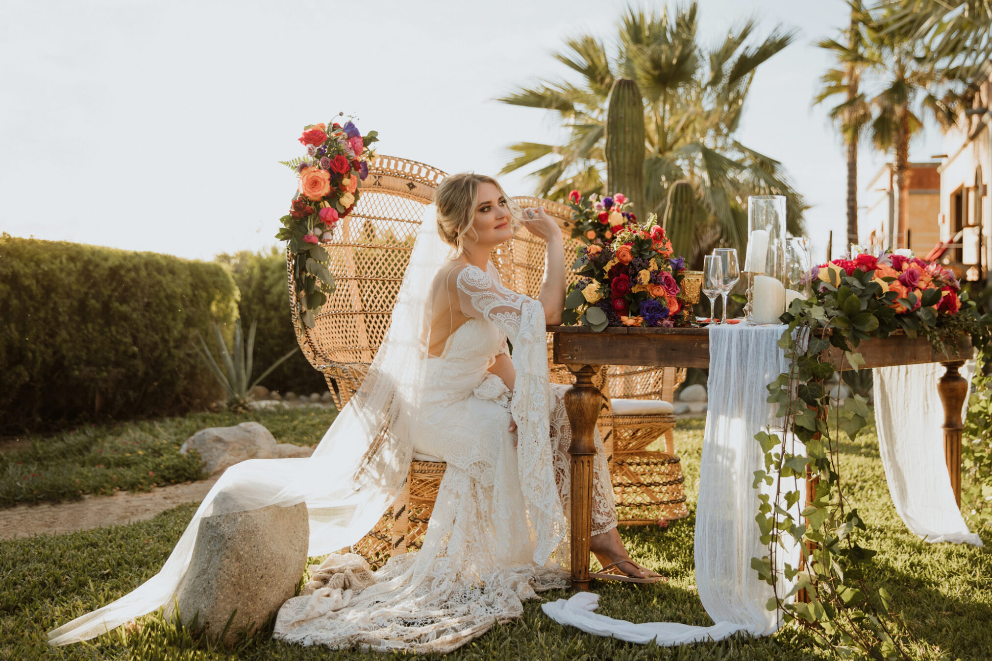 Boho Mexican Style Wedding